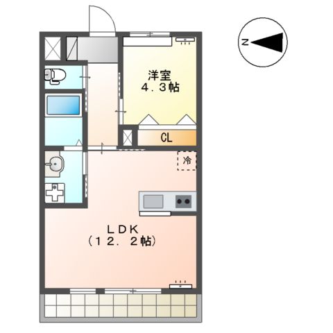 プランシュの間取り