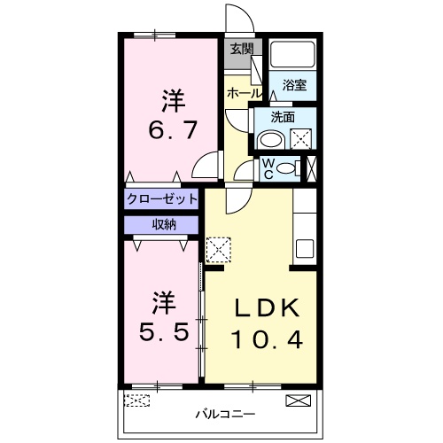 グレイスフル パークの間取り