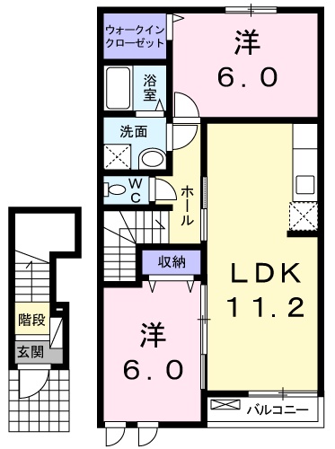 レグメスⅢの間取り