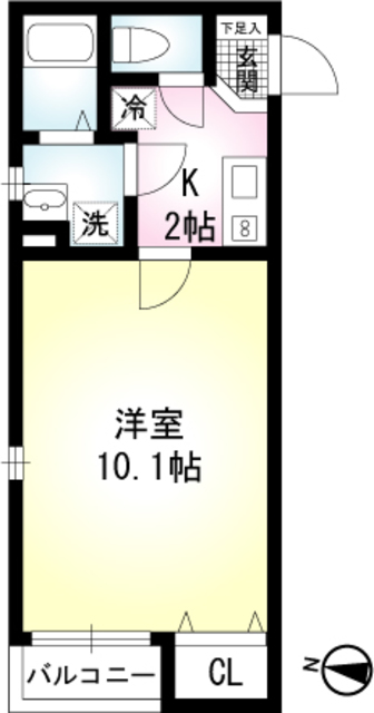 サンガッデスの間取り