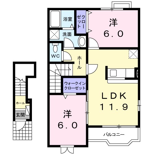 Lord Valleyの間取り