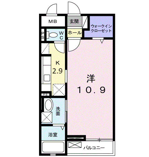 グランドレール高崎の間取り