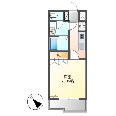スカイグリーンの間取り