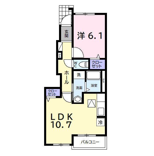サニーレジデンスBの間取り
