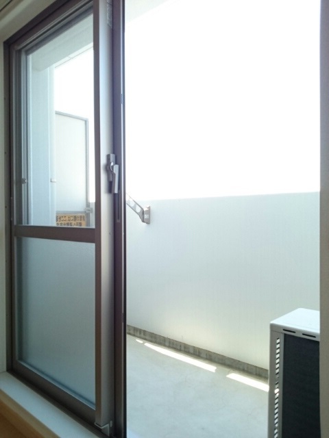 12/25 バルコニー