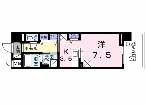 ヴォロンティエの間取り