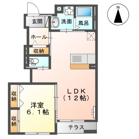 タスカータソルテの間取り