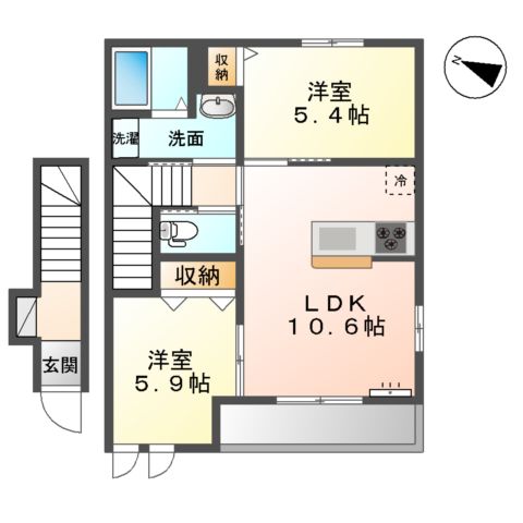 マルベリーガーデンの間取り