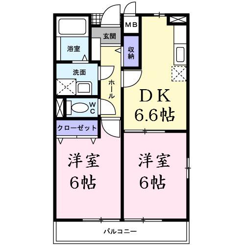 プラシード・カーサの間取り
