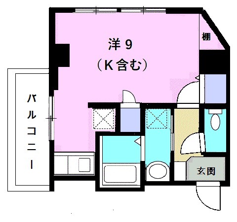ルミナーレ内藤の間取り