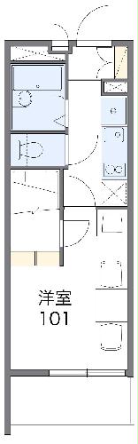 レオパレスカミーリアの間取り