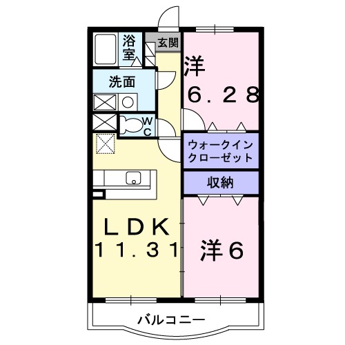 ファイン　ヴィレッジの間取り
