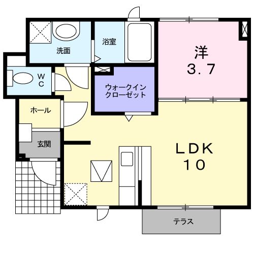 アーバンウィンズ5の間取り