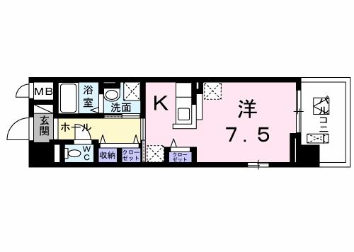 ヴォロンティエの間取り