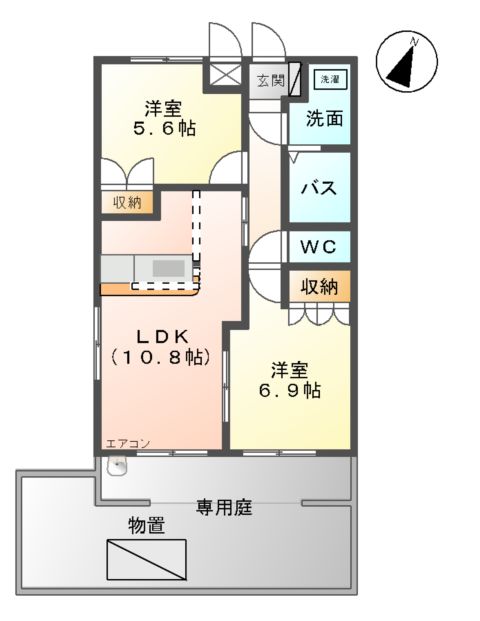 アリビオの間取り