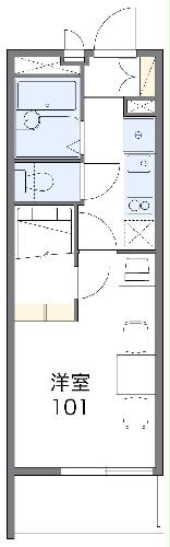 レオパレスグランシャリオの間取り