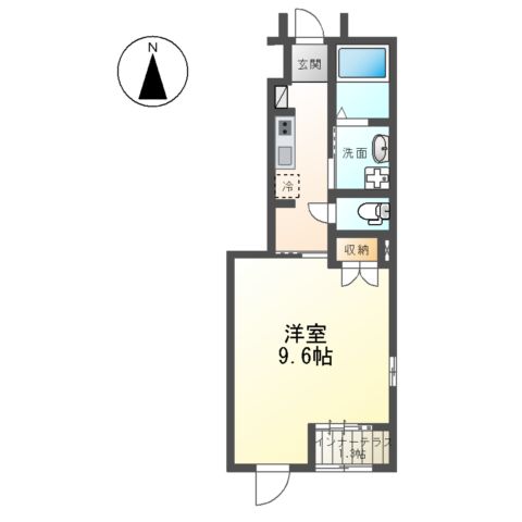 モンヴェールの間取り