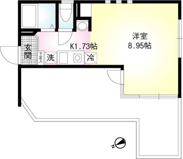 MINAMI-KAMATA RESIDEの間取り