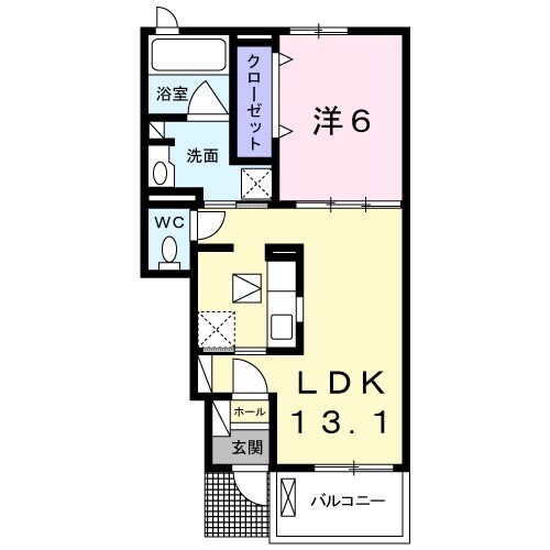 グラシアスの間取り