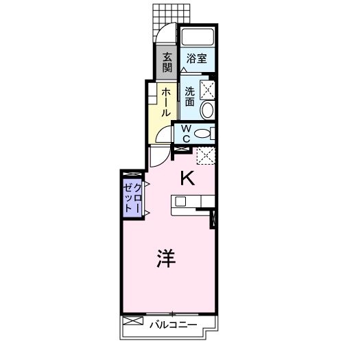 ラフレシールⅠの間取り