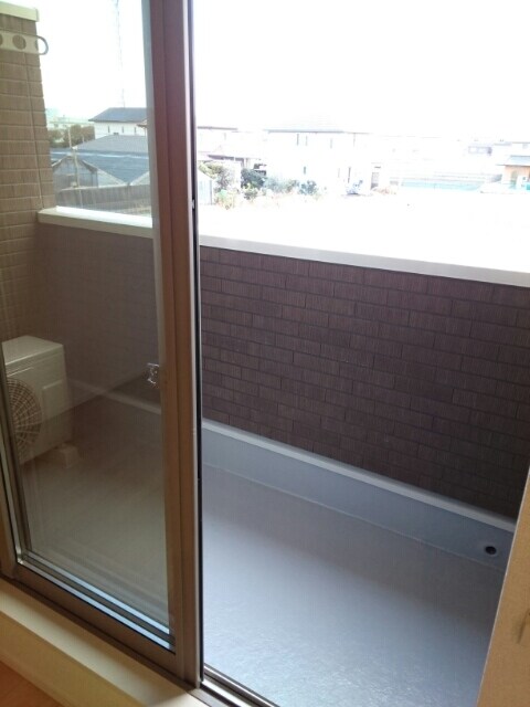 12/24 バルコニー