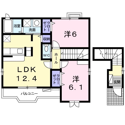 チェリッシュハウスの間取り