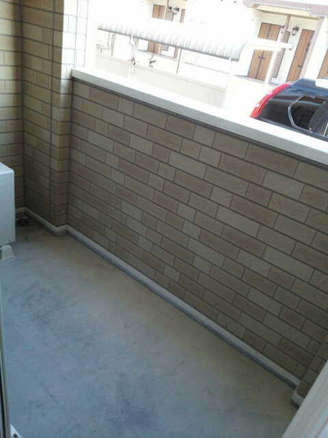 12/24 バルコニー