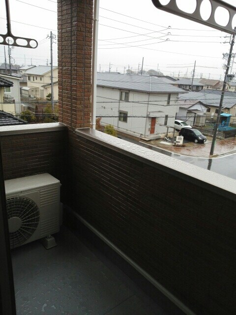 12/24 バルコニー