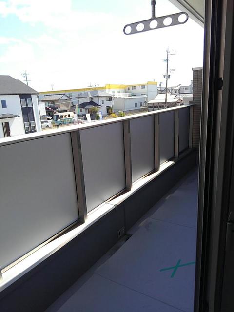 12/24 バルコニー