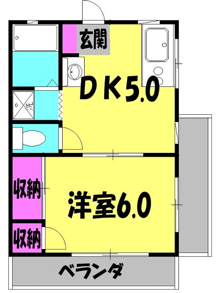 ユーハイムの間取り