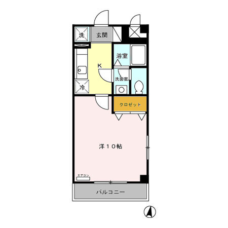 さがみ野セントラルビルⅡの間取り