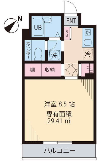 サウンドピアの間取り