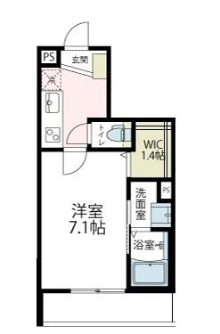 フィオーレエスパシオの間取り