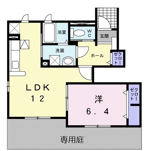 Lord Valley Ⅱの間取り