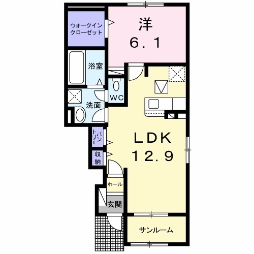 ラ・アルコバレーノの間取り