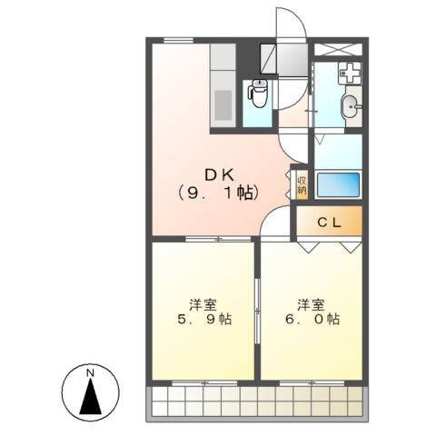 グランドールの間取り