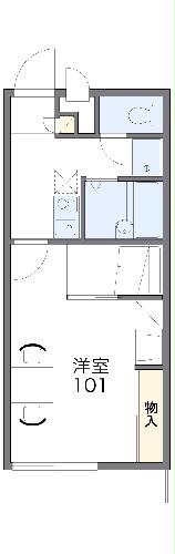 レオパレスアクシオンの間取り