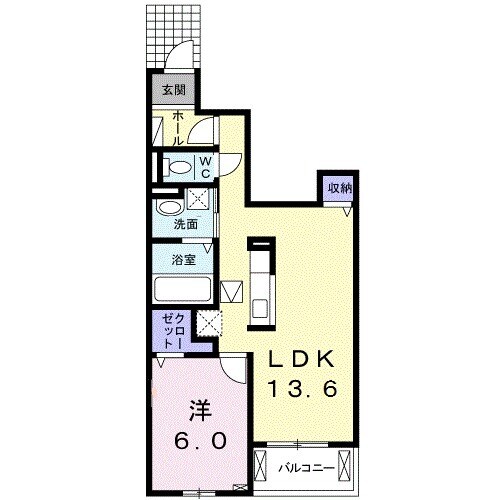 ハッピースマイルⅡの間取り