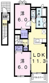 ノーブルレジデンスの間取り
