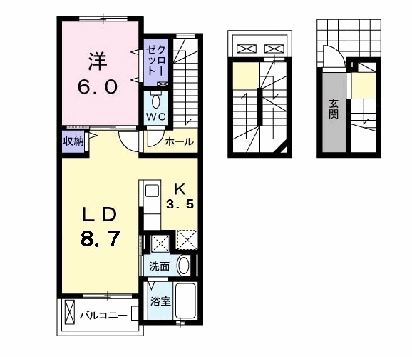 レグラスの間取り