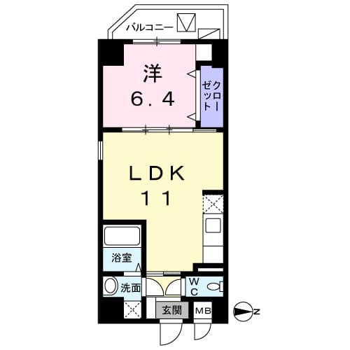 シェロ・ガーデンの間取り