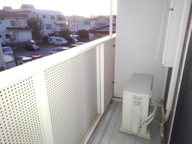 12/24 バルコニー