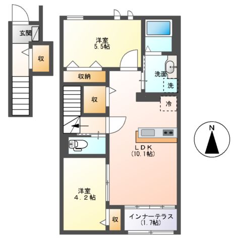 シャルマンの間取り