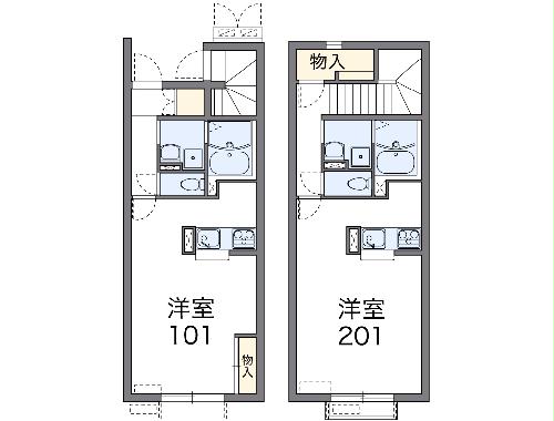 レオネクストグルージアの間取り