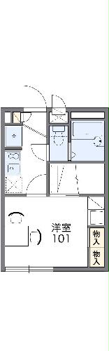 レオパレスJu7 Pineの間取り