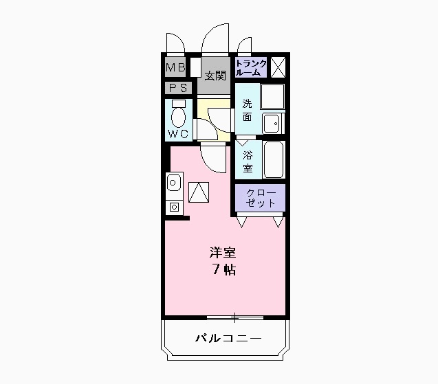 メゾン・ソレイユの間取り