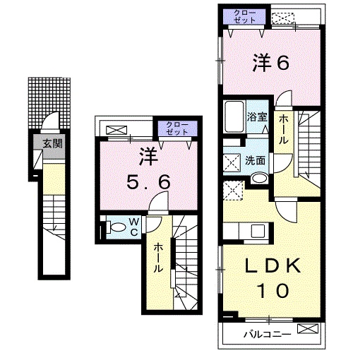ベーネ・ファミリアの間取り