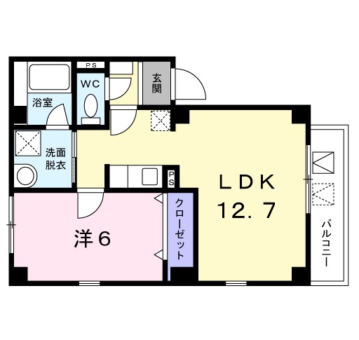 プレッソ 八柱の間取り
