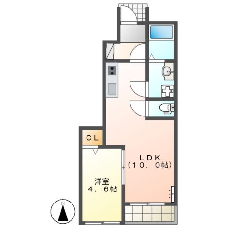 クレストⅢの間取り