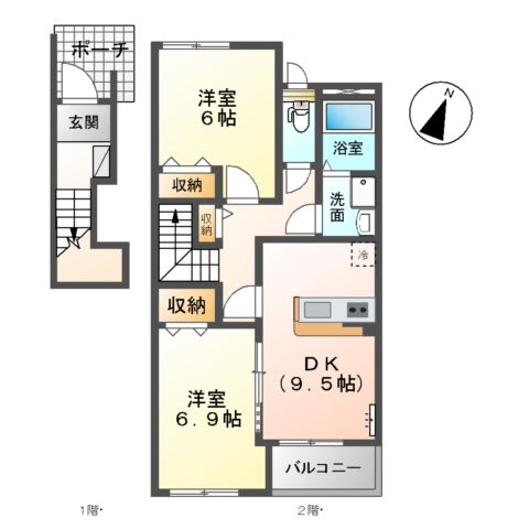 Luminousの間取り